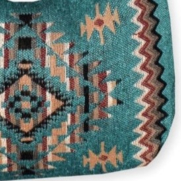 Gypsy Crossbody Bag - Southwest Style - Ethnic Inspired Design - Soft Cotton - Picture 3 of 8